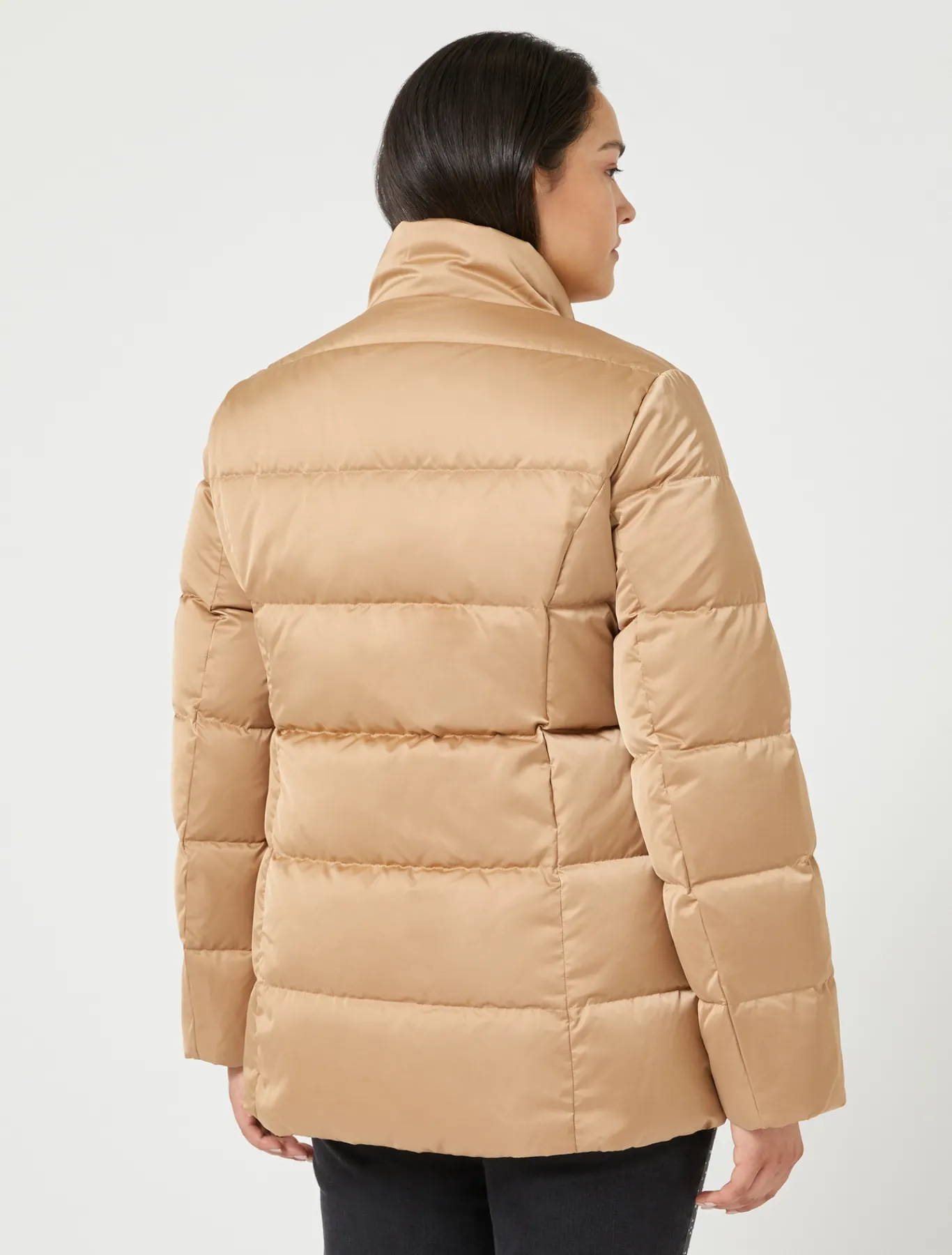 Marina Rinaldi Doudoune en satin POILDECHAMEAU Sale