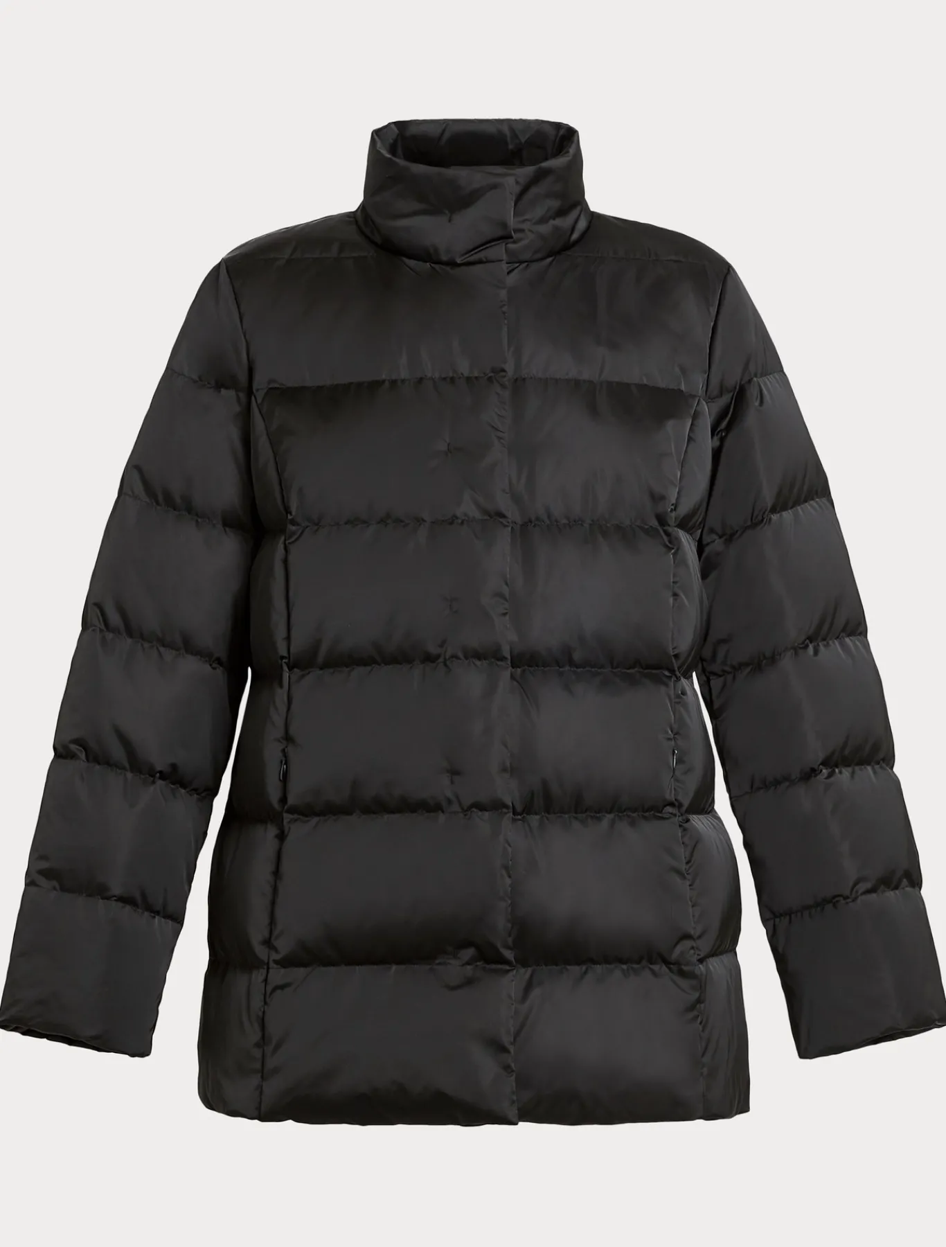 Marina Rinaldi Doudoune en satin NOIR Discount