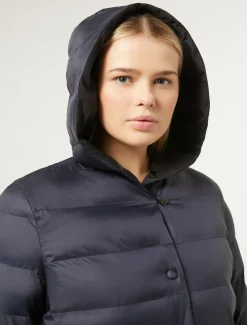 Marina Rinaldi Doudoune en taffetas et toile de nylon déperlante BLEUMARINE Discount