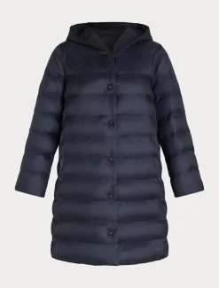Marina Rinaldi Doudoune en taffetas et toile de nylon déperlante BLEUMARINE Discount