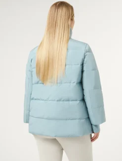 Marina Rinaldi Doudoune en tissu technique GRISBLEU Best