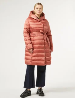 Marina Rinaldi Doudoune en toile de nylon déperlante TERRECUITE Outlet