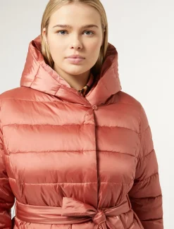 Marina Rinaldi Doudoune en toile de nylon déperlante TERRECUITE Outlet
