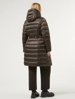 Marina Rinaldi Doudoune en toile de nylon déperlante MARRONFONCE Best