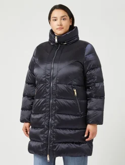Marina Rinaldi Doudoune en toile déperlante BLEUMARINE Discount
