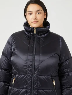 Marina Rinaldi Doudoune en toile déperlante BLEUMARINE Discount