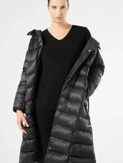 Marina Rinaldi Doudoune réversible en satin déperlant NOIR New
