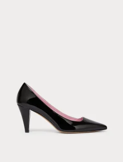 Marina Rinaldi Escarpins en cuir verni NOIR Clearance