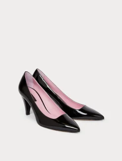 Marina Rinaldi Escarpins en cuir verni NOIR Clearance