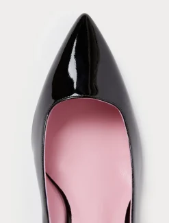Marina Rinaldi Escarpins en cuir verni NOIR Clearance