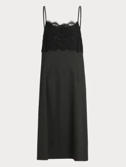 Marina Rinaldi Fond de robe en jersey et dentelle GRISANTHRACITE Clearance