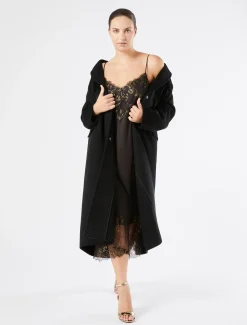Marina Rinaldi Fond de robe en satin MARRONFONCE New
