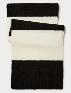 Marina Rinaldi Foulard en laine mélangée NOIR Outlet