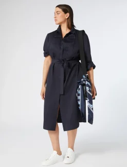 Marina Rinaldi Foulard en soie BLEUET Clearance