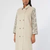 Marina Rinaldi Gilet en double de laine et cachemire BEIGE Online