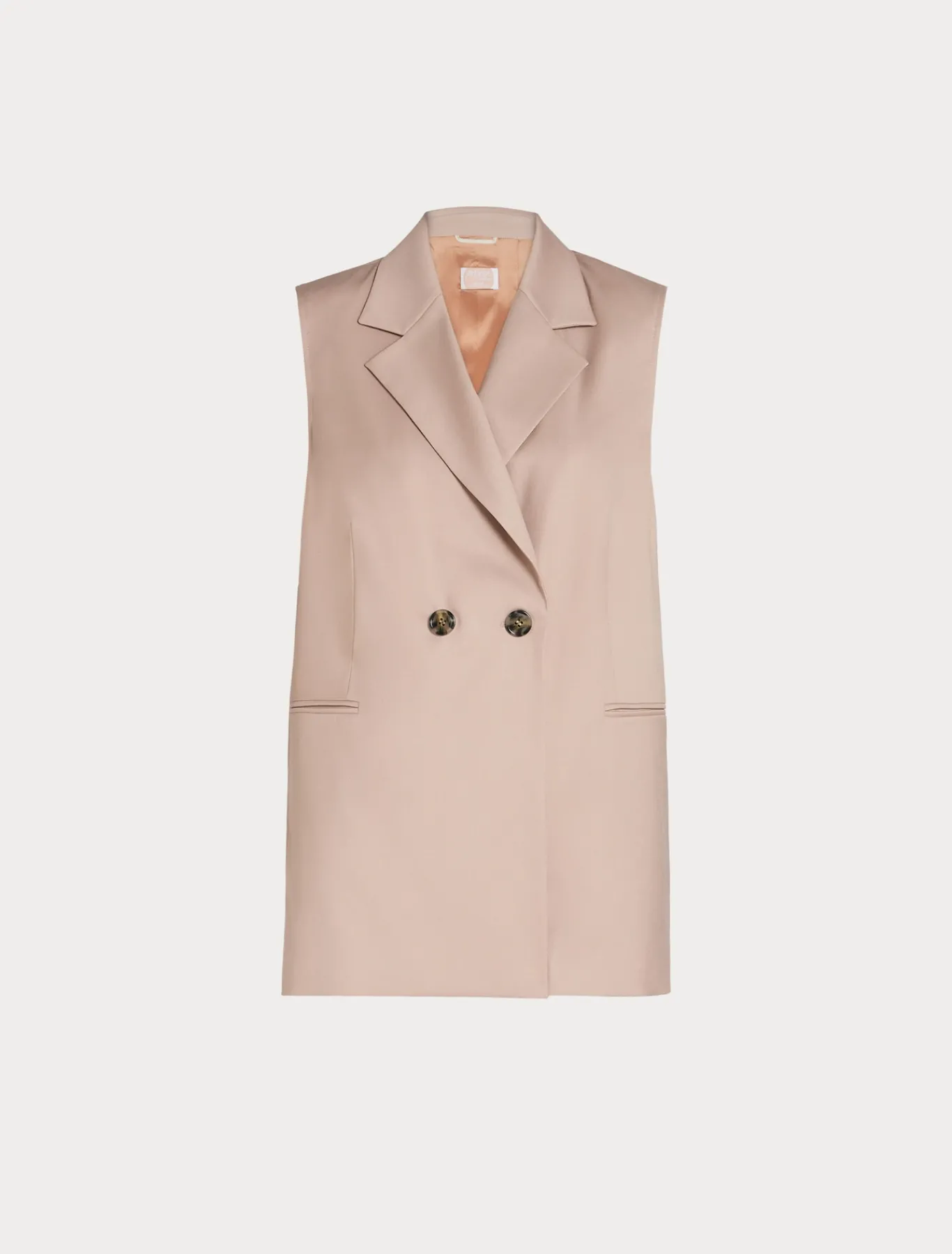 Marina Rinaldi Gilet en sergé MAUVE Best
