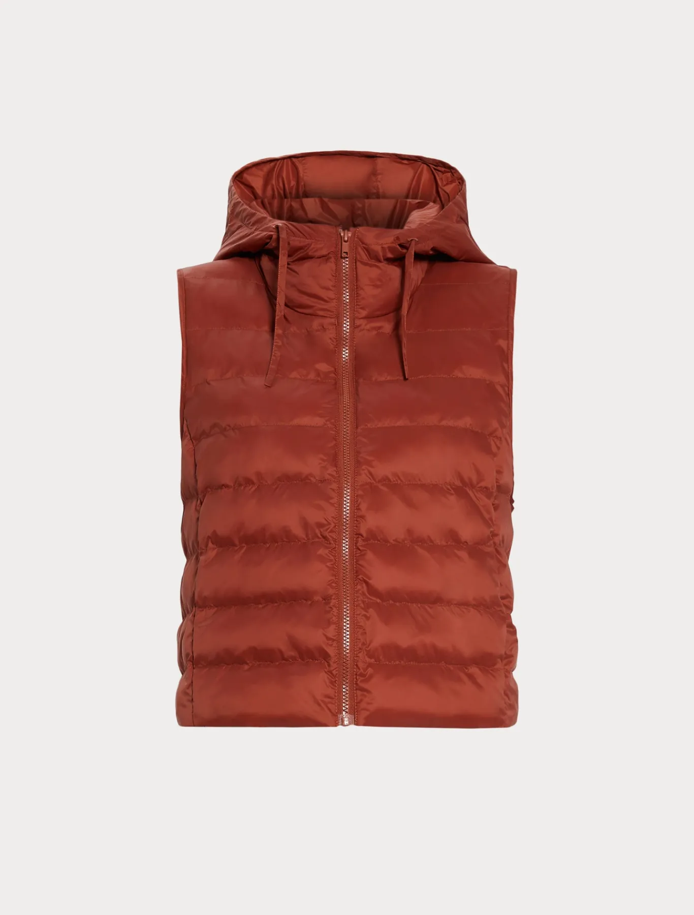 Marina Rinaldi Gilet en toile de nylon déperlante TERRECUITE Outlet