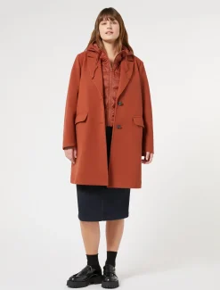 Marina Rinaldi Gilet en toile de nylon déperlante TERRECUITE Outlet