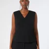 Marina Rinaldi Haut en cady triacétate NOIR Clearance