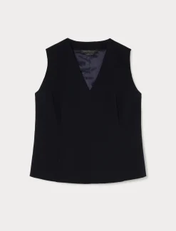 Marina Rinaldi Haut en cady triacétate BLEUNUIT Fashion