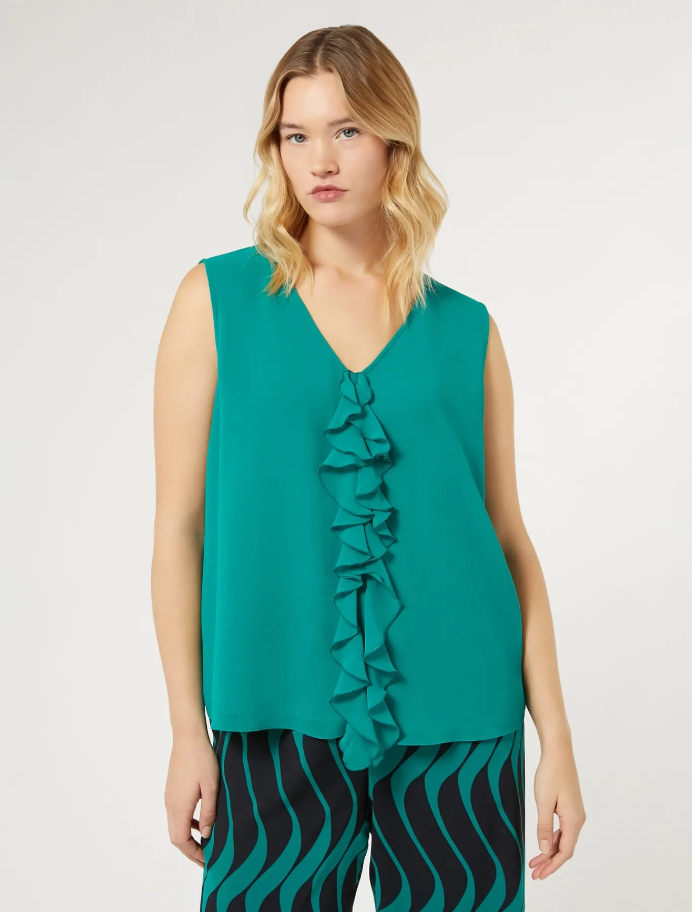 Marina Rinaldi Haut en georgette JADE Best