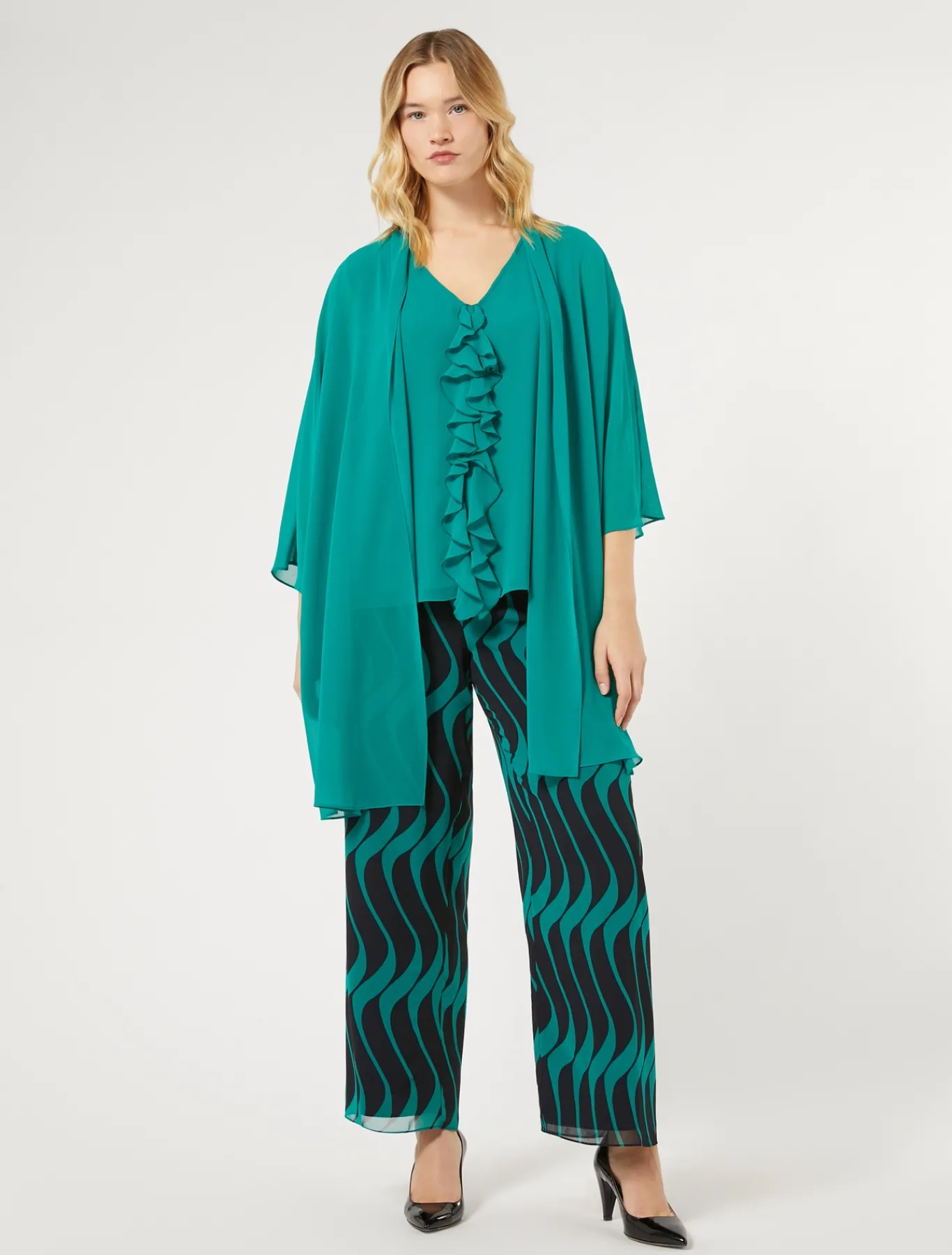 Marina Rinaldi Haut en georgette JADE Best