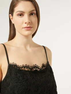 Marina Rinaldi Haut en jersey avec dentelle GRISANTHRACITE Discount