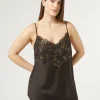 Marina Rinaldi Haut en satin MARRONFONCE Online