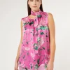 Marina Rinaldi Haut en satin ROSE Fashion