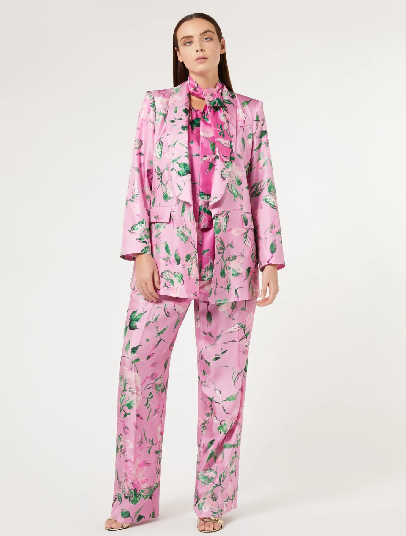 Marina Rinaldi Haut en satin ROSE Fashion