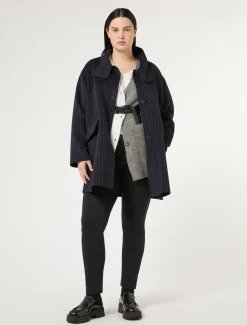 Marina Rinaldi Haut en satin BLANC Clearance