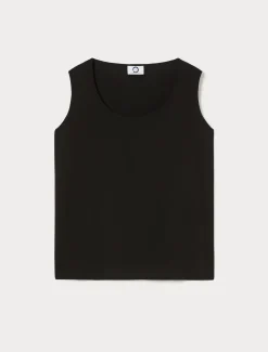 Marina Rinaldi Haut en tissu fluide NOIR Clearance