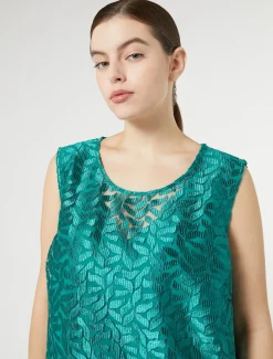Marina Rinaldi Haut en tulle brodé JADE Sale
