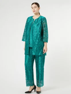 Marina Rinaldi Haut en tulle brodé JADE Sale