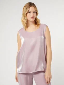 Marina Rinaldi Haut en viscose ROSE Clearance