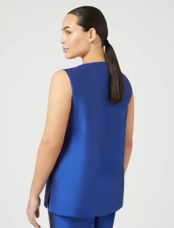 Marina Rinaldi Haut léger en shantung VIOLET Discount