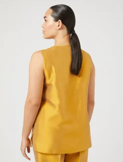 Marina Rinaldi Haut léger en shantung OR Sale
