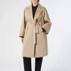 Marina Rinaldi Imperméable en gabardine de coton NOISETTE New