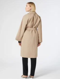 Marina Rinaldi Imperméable en gabardine de coton NOISETTE New