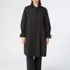 Marina Rinaldi Imperméable en micro sergé déperlant NOIR Discount