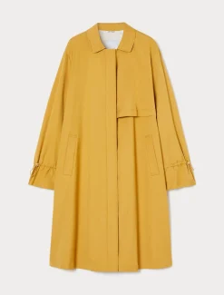 Marina Rinaldi Imperméable en micro sergé déperlant MOUTARDE Discount