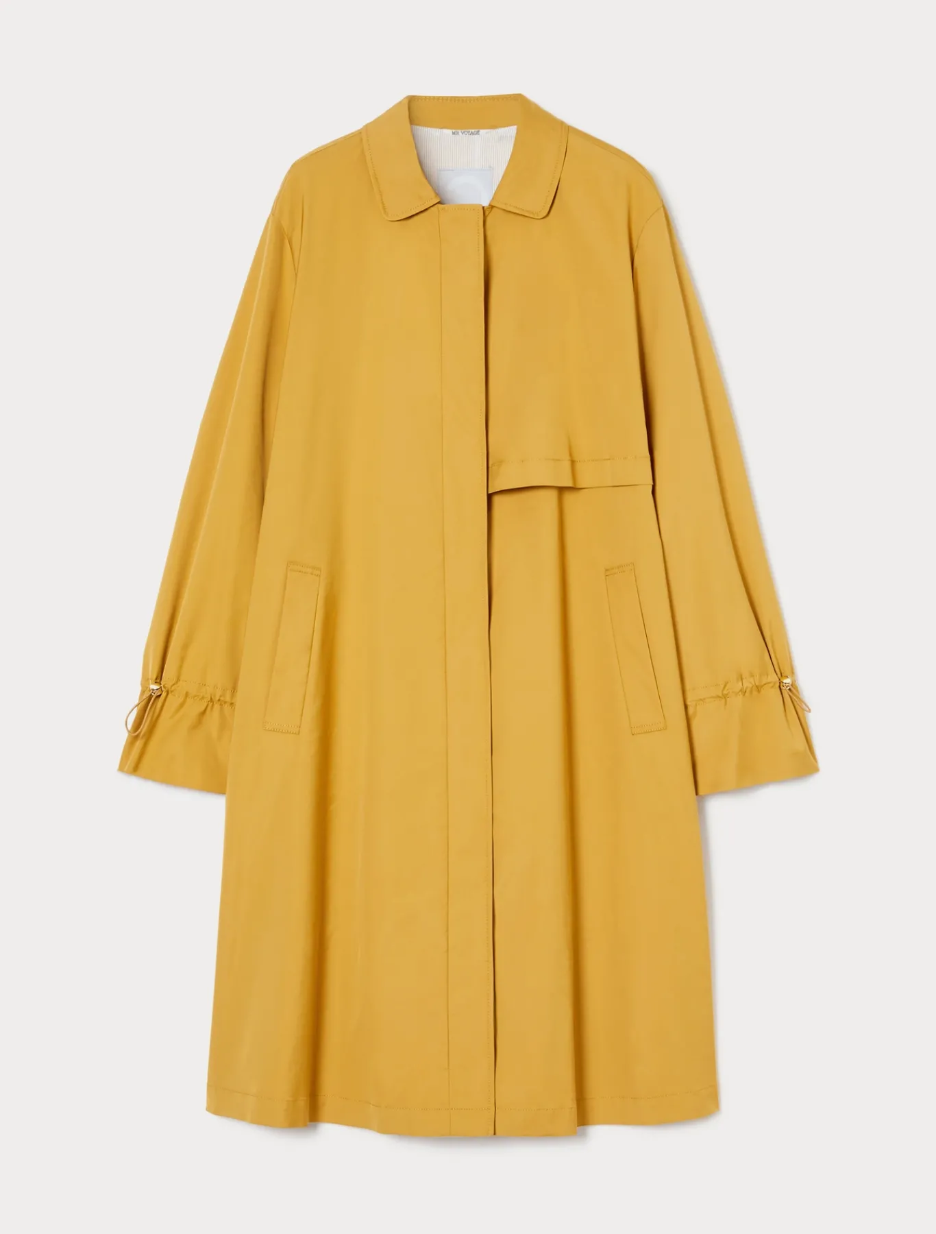 Marina Rinaldi Imperméable en micro sergé déperlant MOUTARDE Discount