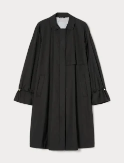 Marina Rinaldi Imperméable en micro sergé déperlant NOIR Discount