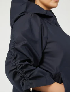 Marina Rinaldi Imperméable en sergé déperlant BLEUNUIT Discount