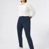 Marina Rinaldi Jean coupe legging en jersey denim BLEUNUIT Clearance