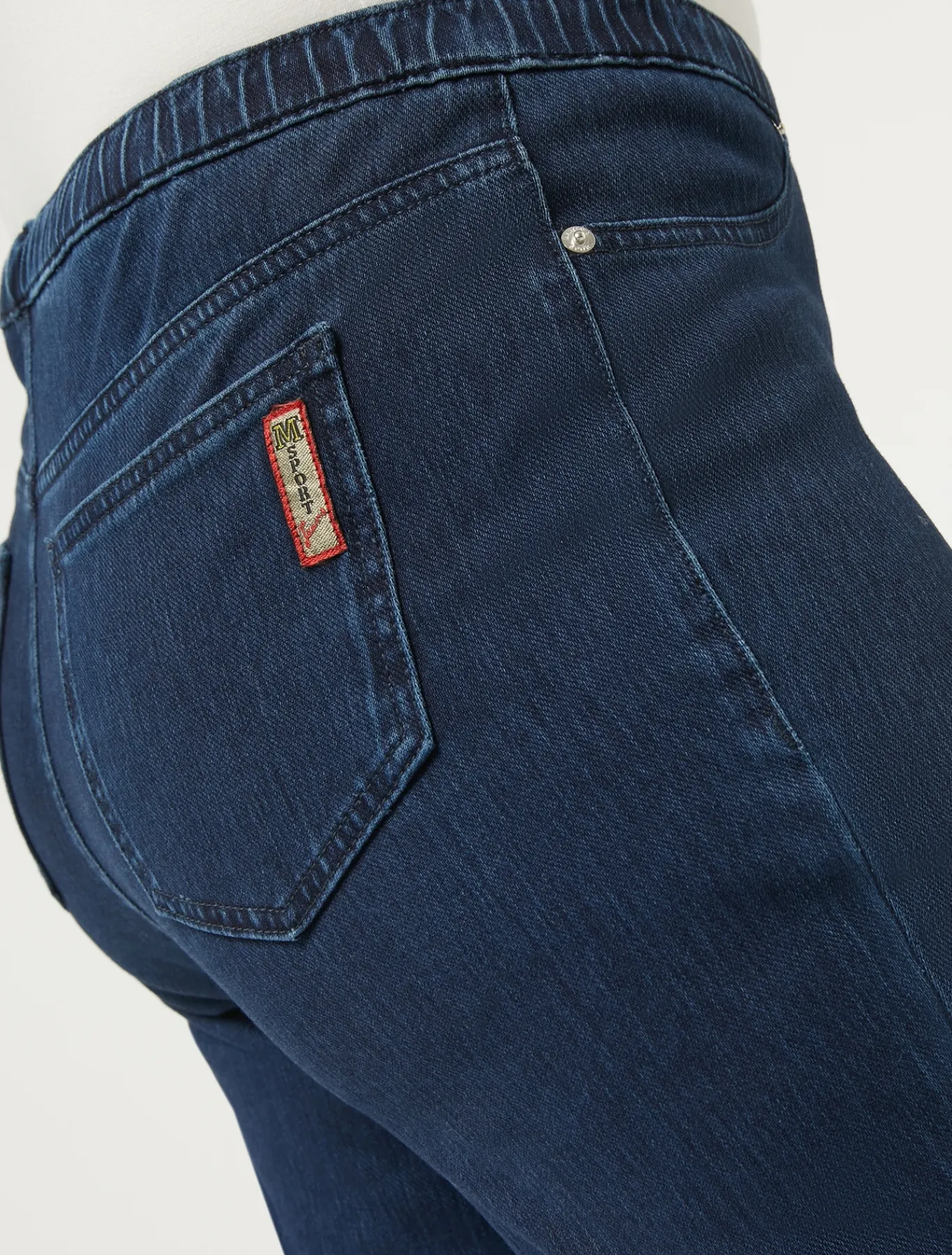 Marina Rinaldi Jean coupe legging en jersey denim BLEUNUIT Clearance