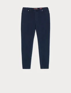 Marina Rinaldi Jean coupe legging en jersey denim BLEUNUIT Clearance
