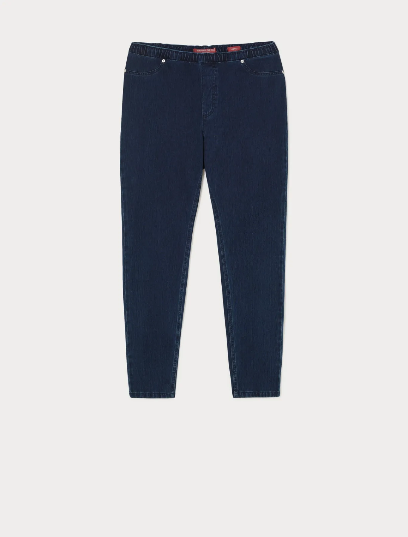 Marina Rinaldi Jean coupe legging en jersey denim BLEUNUIT Clearance