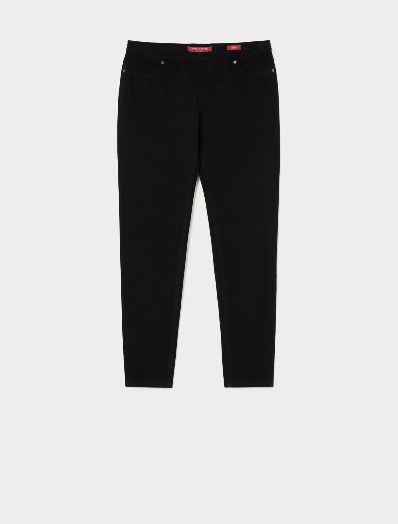Marina Rinaldi Jean coupe legging en jersey denim NOIR Best