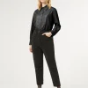 Marina Rinaldi Jean en denim avec strass MARRONFONCE Hot